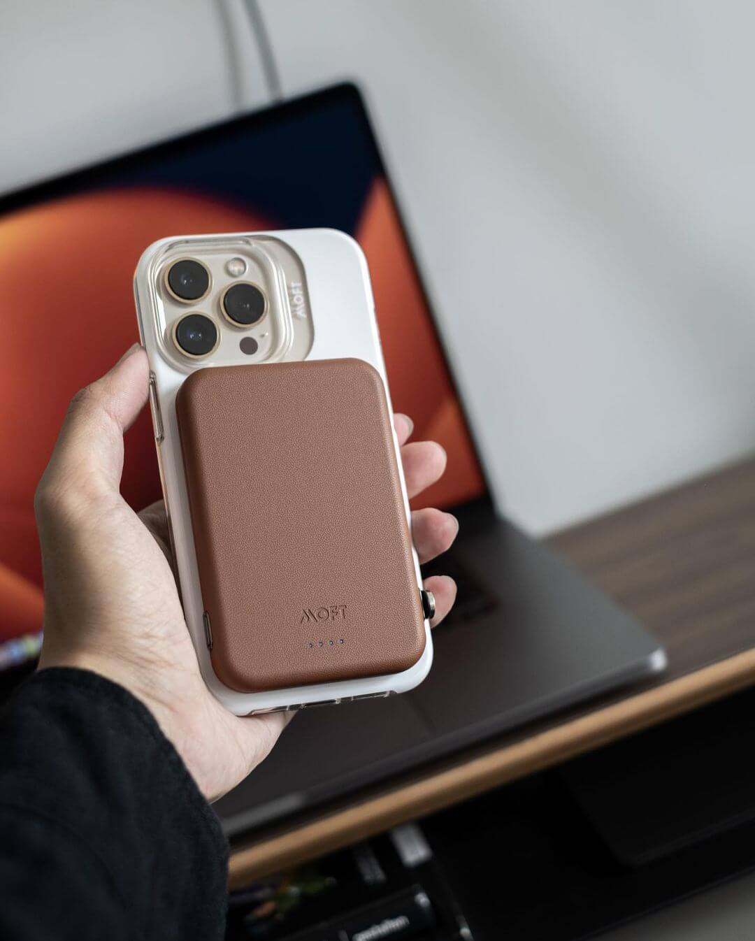 MOFT Snap Battery — kabellose MagSafe-Powerbank