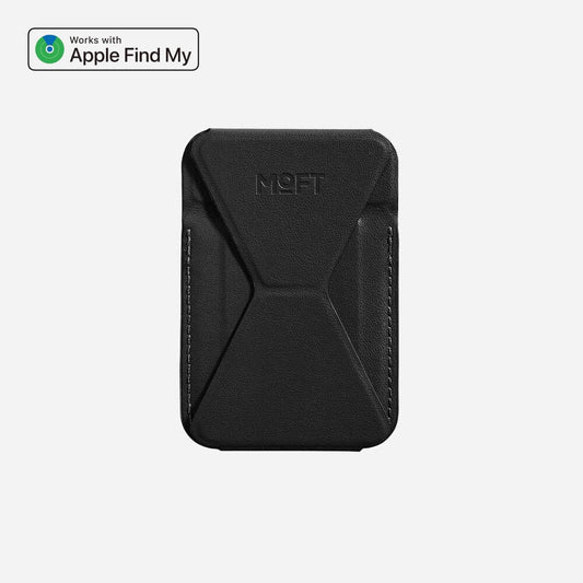 MOFT Trackable Snap-On — MagSafe peněženka a stojánek s Apple Find My