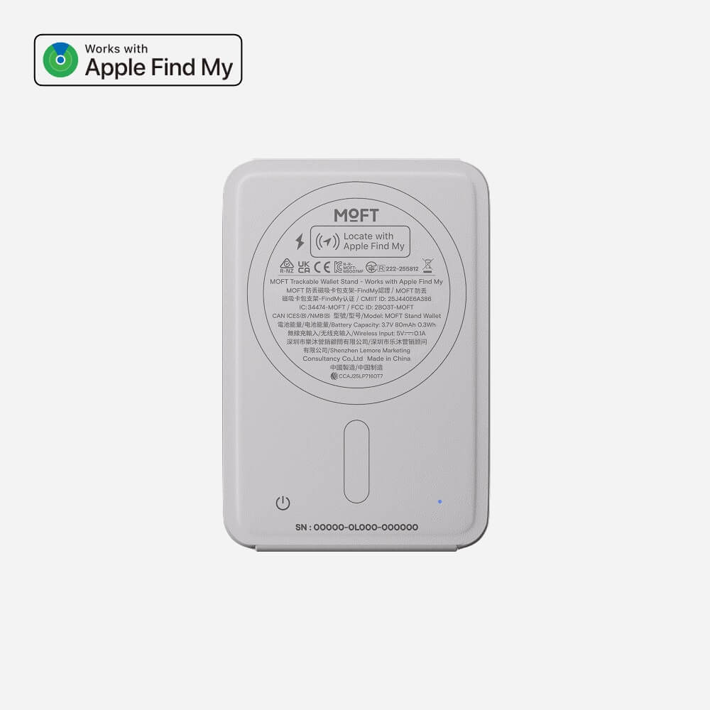 MOFT Trackable Snap-On — MagSafe peňaženka a stojan s Apple Find My