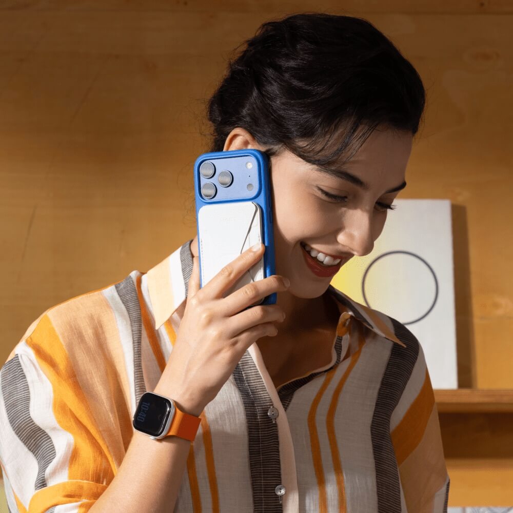 MOFT Trackable Snap-On — MagSafe peňaženka a stojan s Apple Find My