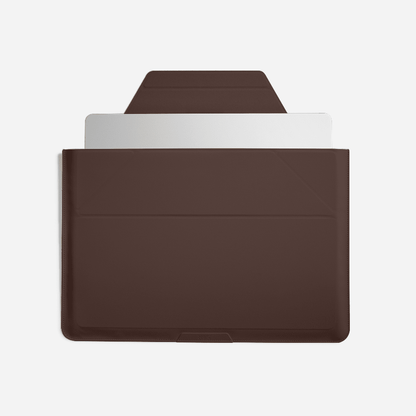 MOFT Sleeve - Laptop-Hülle mit eingebautem Stand - Brownie